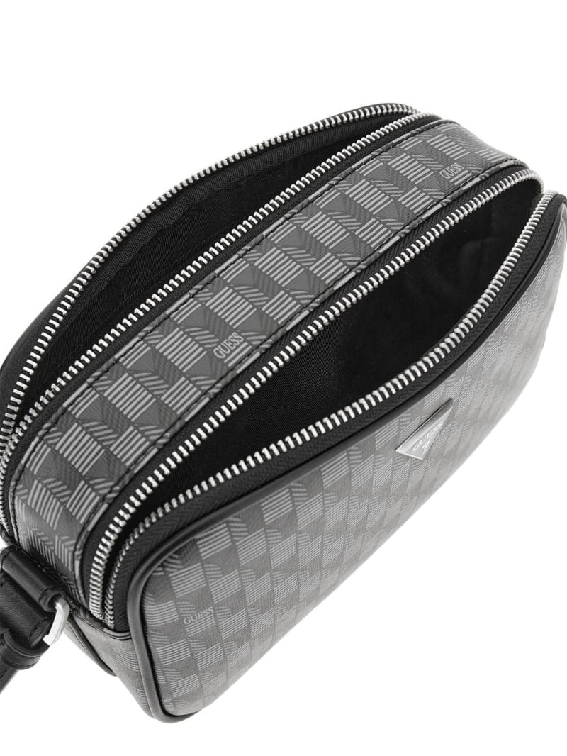 Guess Eco G Wave Camera Bag - Black Floral Print