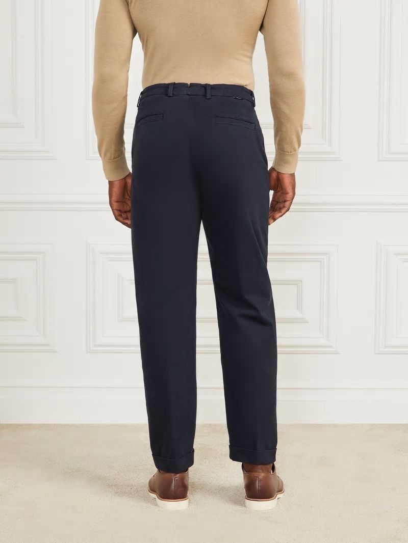 Guess Ethan Twill Roll-Up Chino Pant - Bleu éLéGant