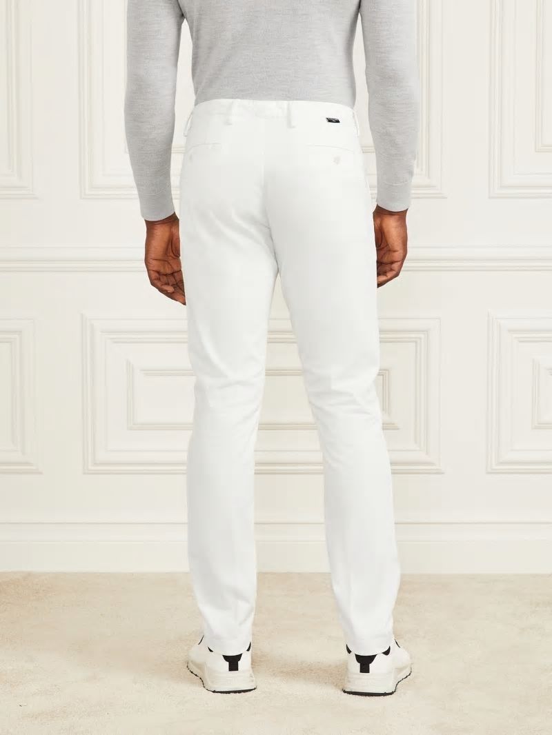 Guess Eco Hugh Easy Chino Pant - Spirit White