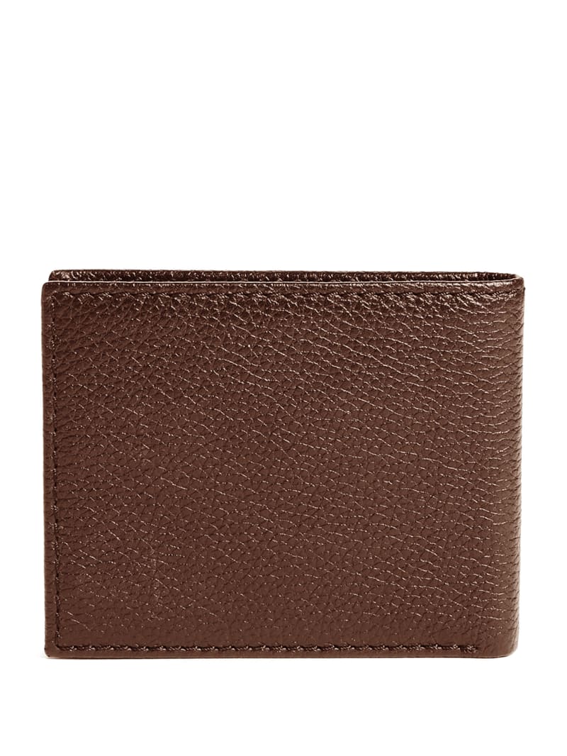 Guess Bishop Bifold Wallet - Brown