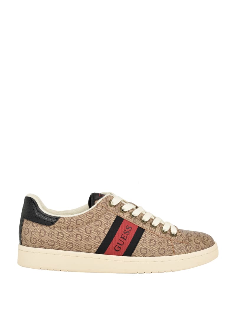 Guess Lomynz Logo Sneakers - Light Brown