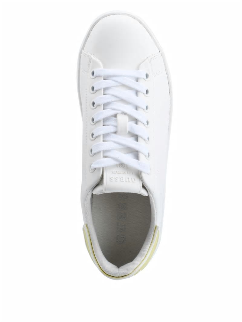 Guess Rockies Pop Heel Sneakers - Ivory