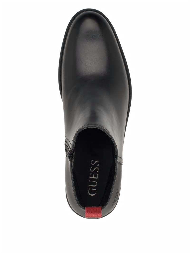 Guess Dawlin Side-Zip Chelsea Boots - Black 001