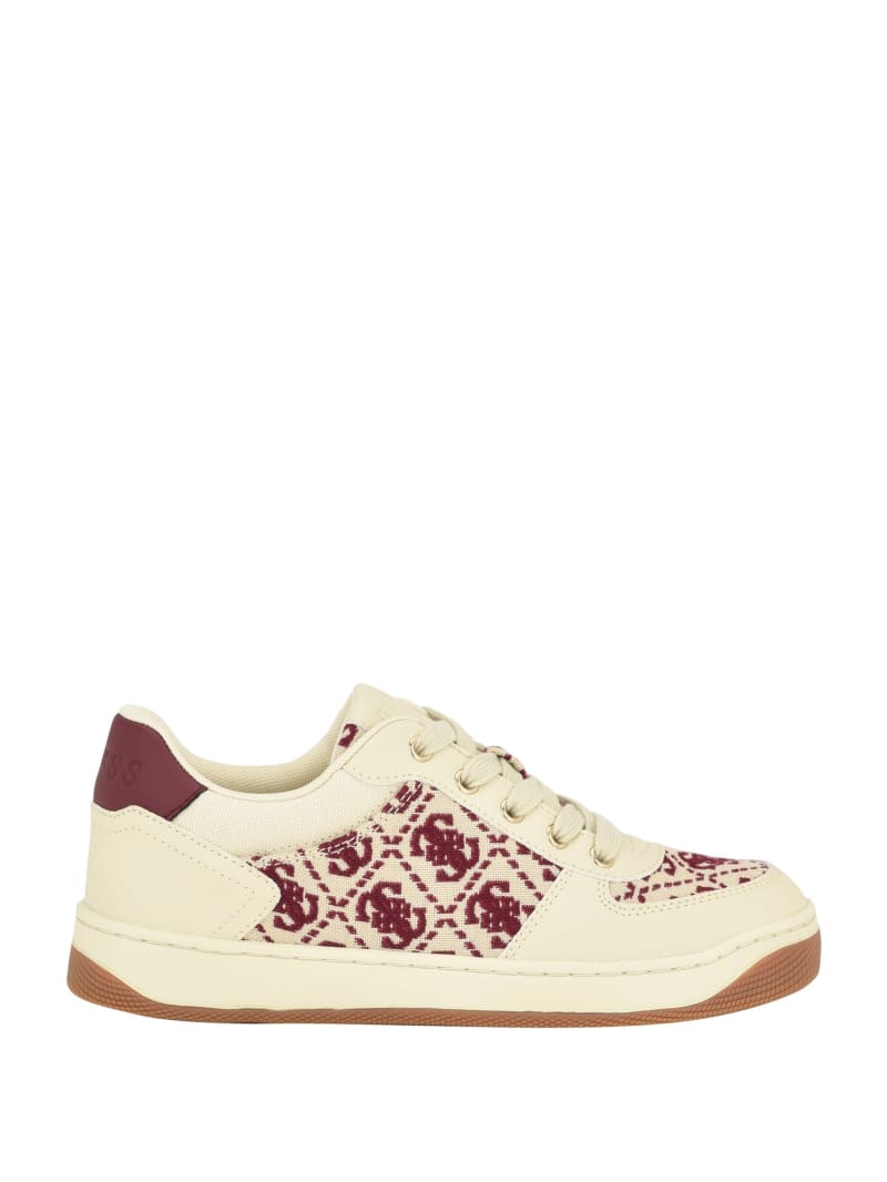 Guess Invited Jacquard Low Top - Medium Natural 101