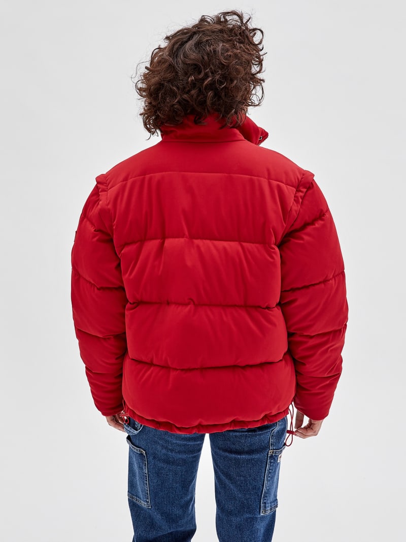 Guess GUESS Originals Puffer Jacket - Chili Red