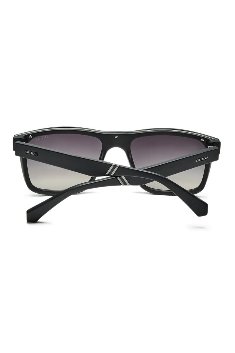 Guess Matte Square Sunglasses - Black