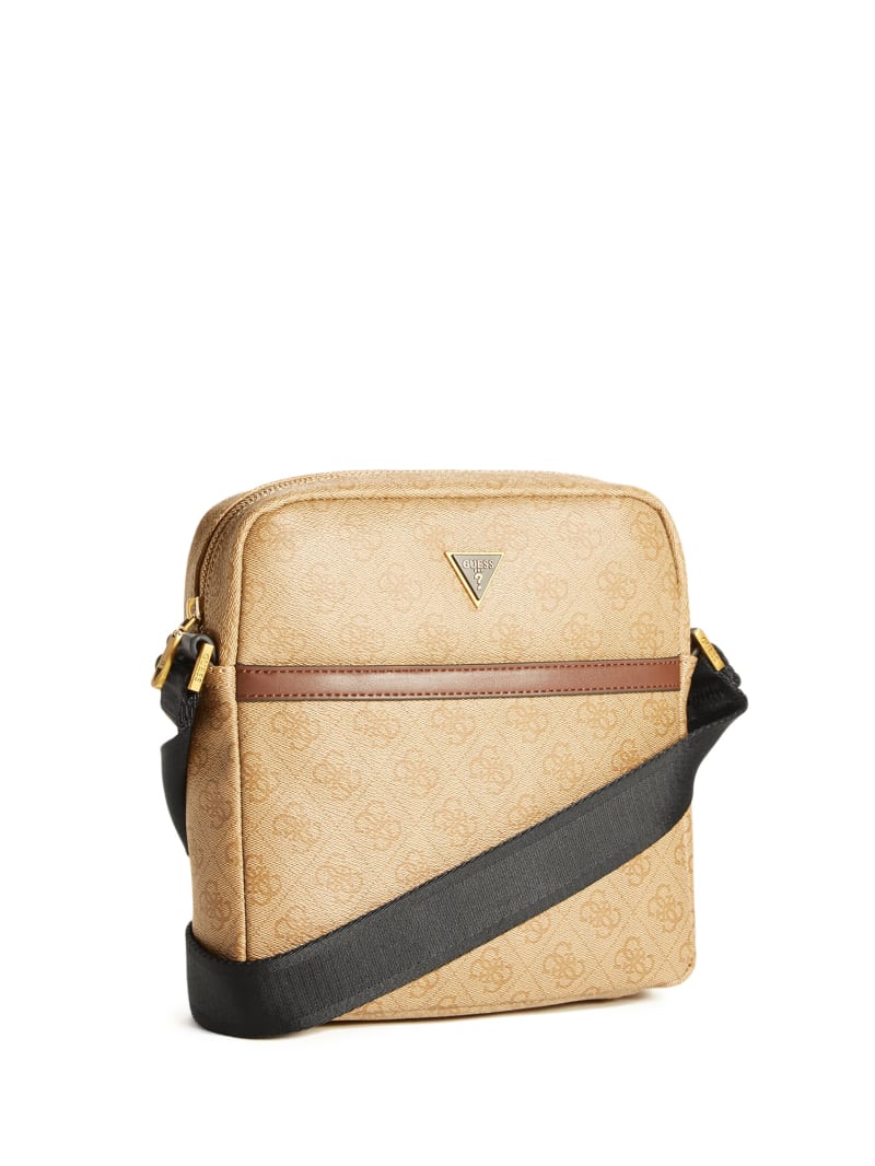 Guess Vezzola Flat Crossbody - Bamboo