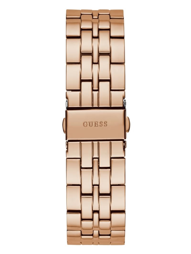 Guess Rose Gold-Tone Multifunction Watch - Rose Gold