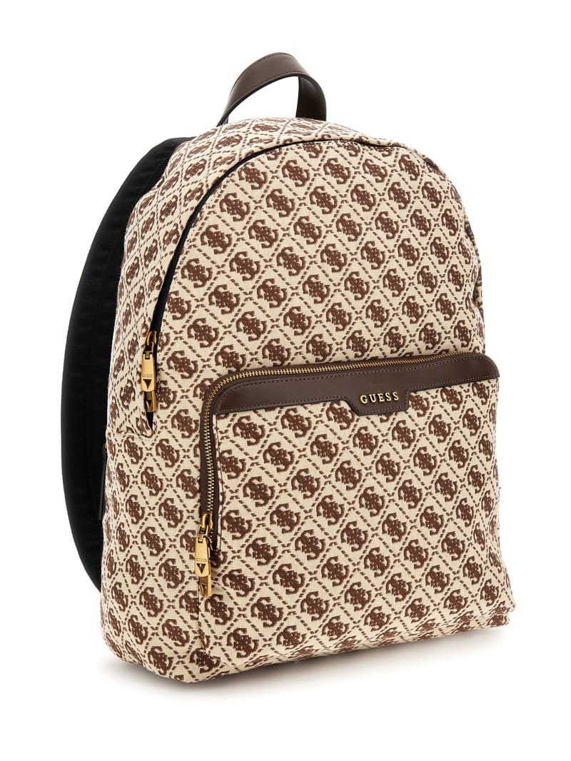 Guess Retro Compact Backpack - Brown