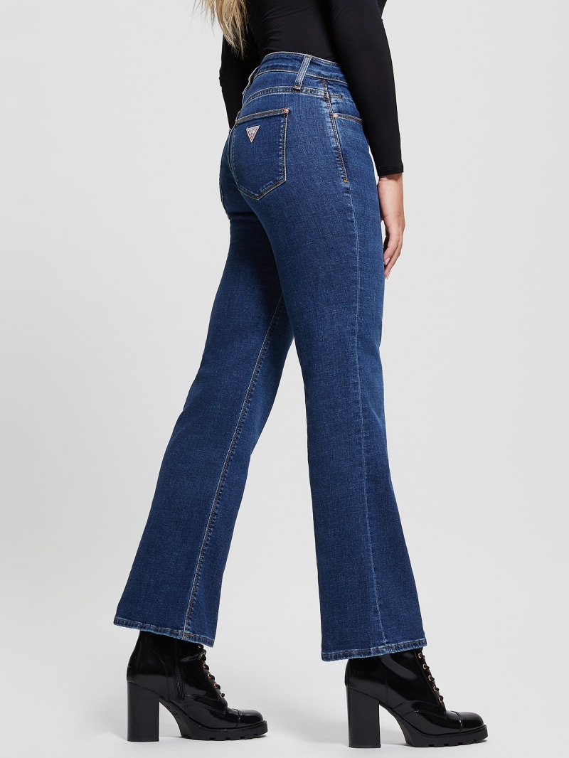 Guess Sexy Bootcut Mid-Rise Jeans - Element Wash