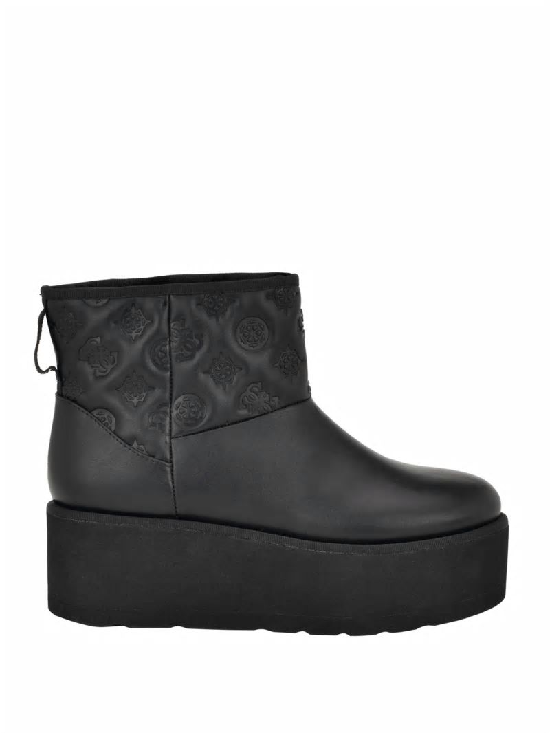 Guess Jilla Platform Bootie - Black 002