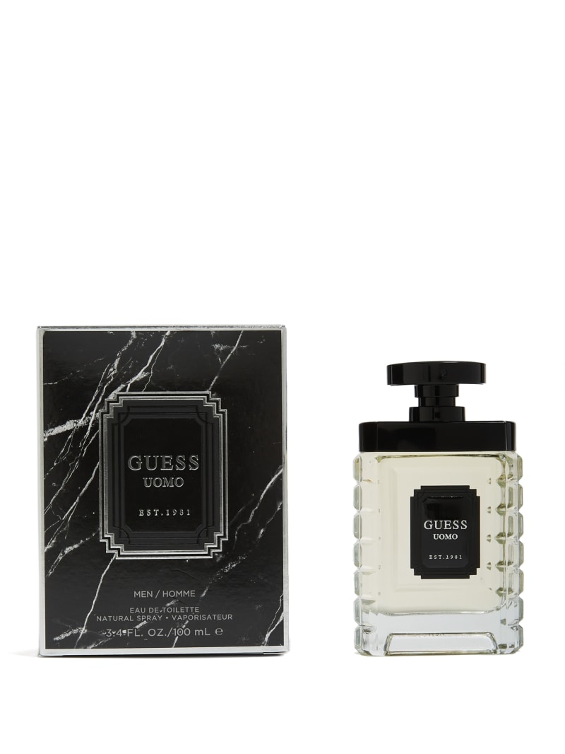 Guess GUESS UOMO Eau De Toilette 3.4 oz - Silver/Navy