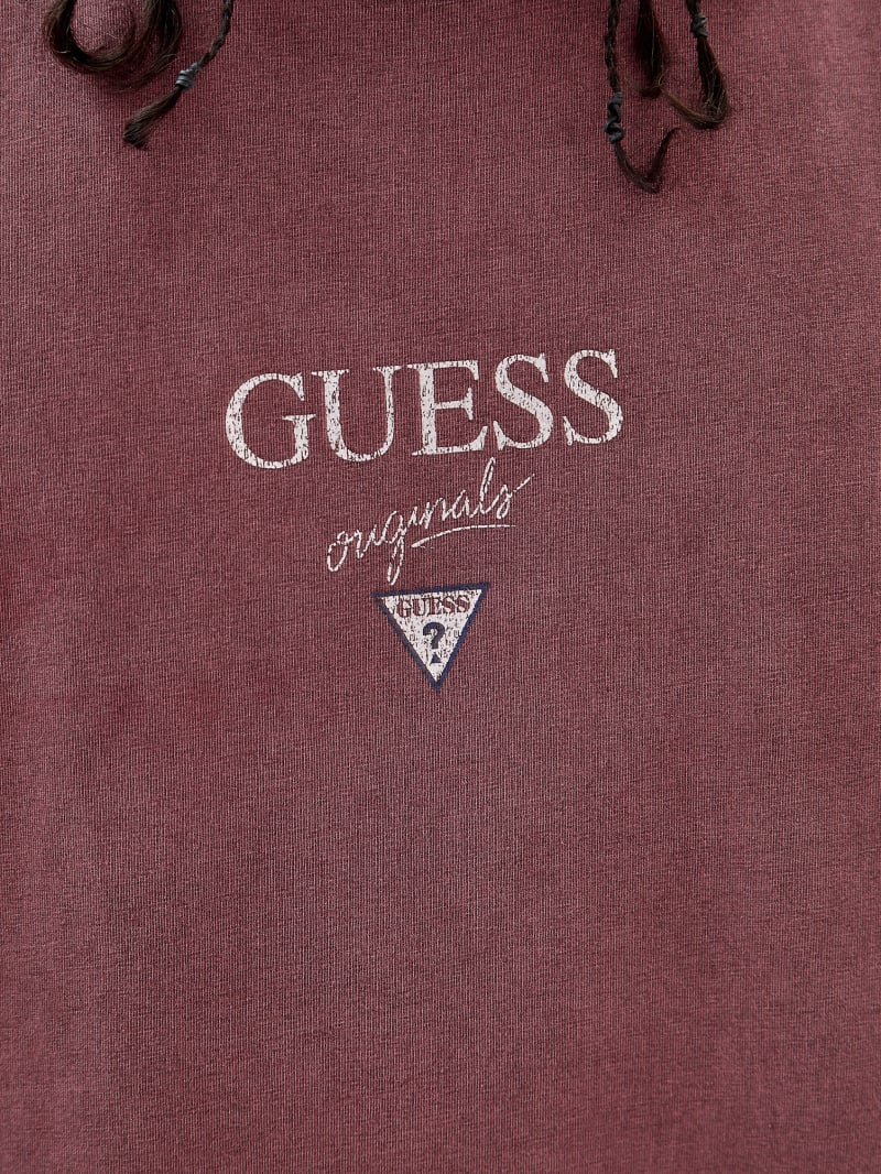 Guess GUESS Originals Printed Baker Logo Tee - Distressed Damson Multi