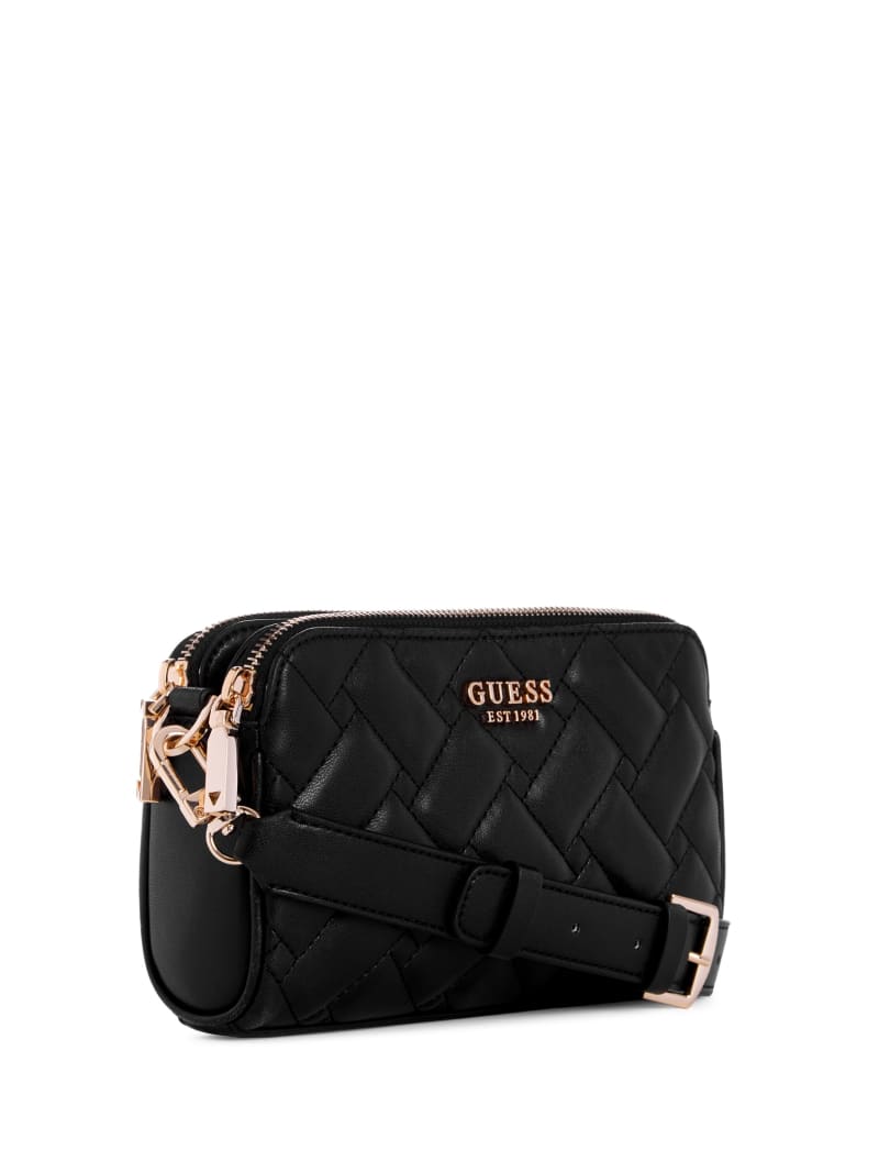 Guess Alanna Status Crossbody - Black