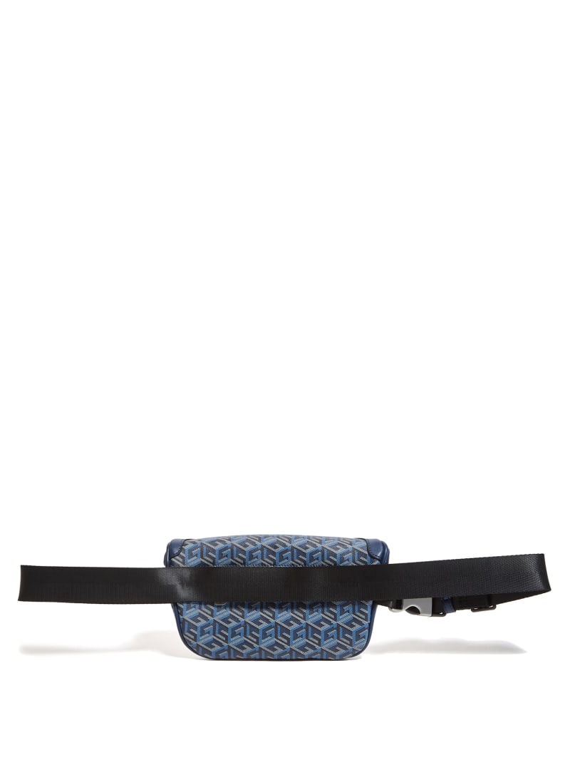 Guess Ederlo Compact Belt Bag - Dark Blue