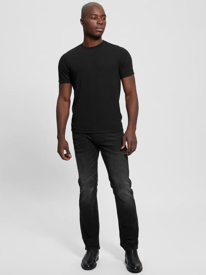 Guess Regular Straight Jeans - Glory Black