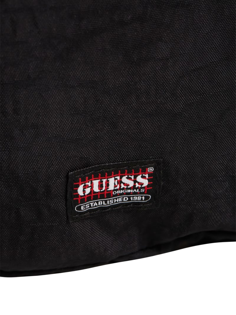 Guess GUESS Originals Nylon Fanny Pack - Washed Out Black Multi