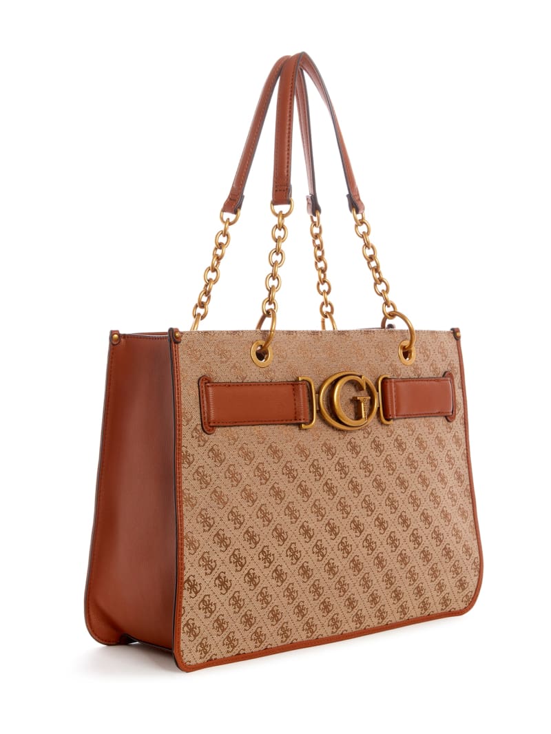 Guess Aviana Tote - Latte/Cognac