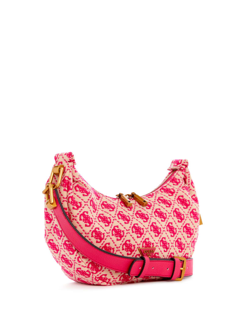 Guess Shemara Mini Hobo Bag - Vert/Malibu Lime