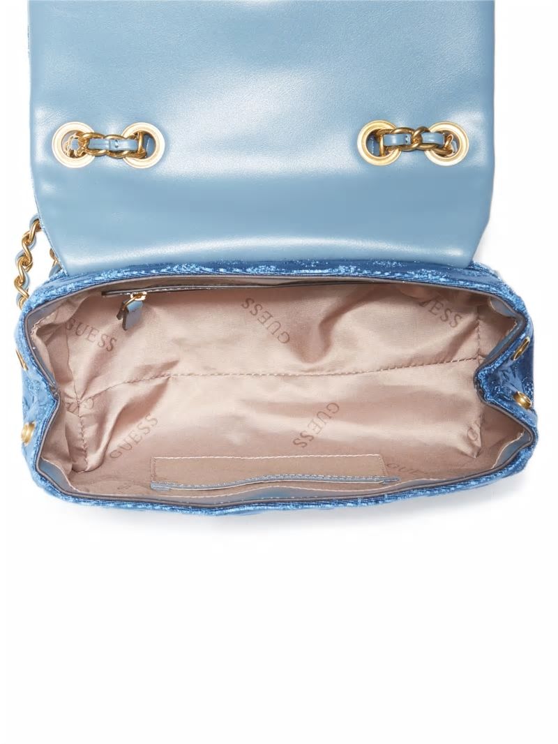 Guess Kimi Logo Convertible Crossbody - Jaded