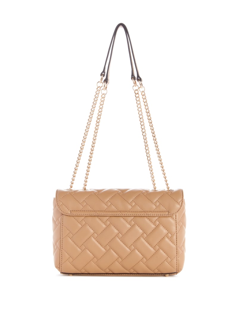 Guess Alanna Convertible Crossbody - Beige Overflow