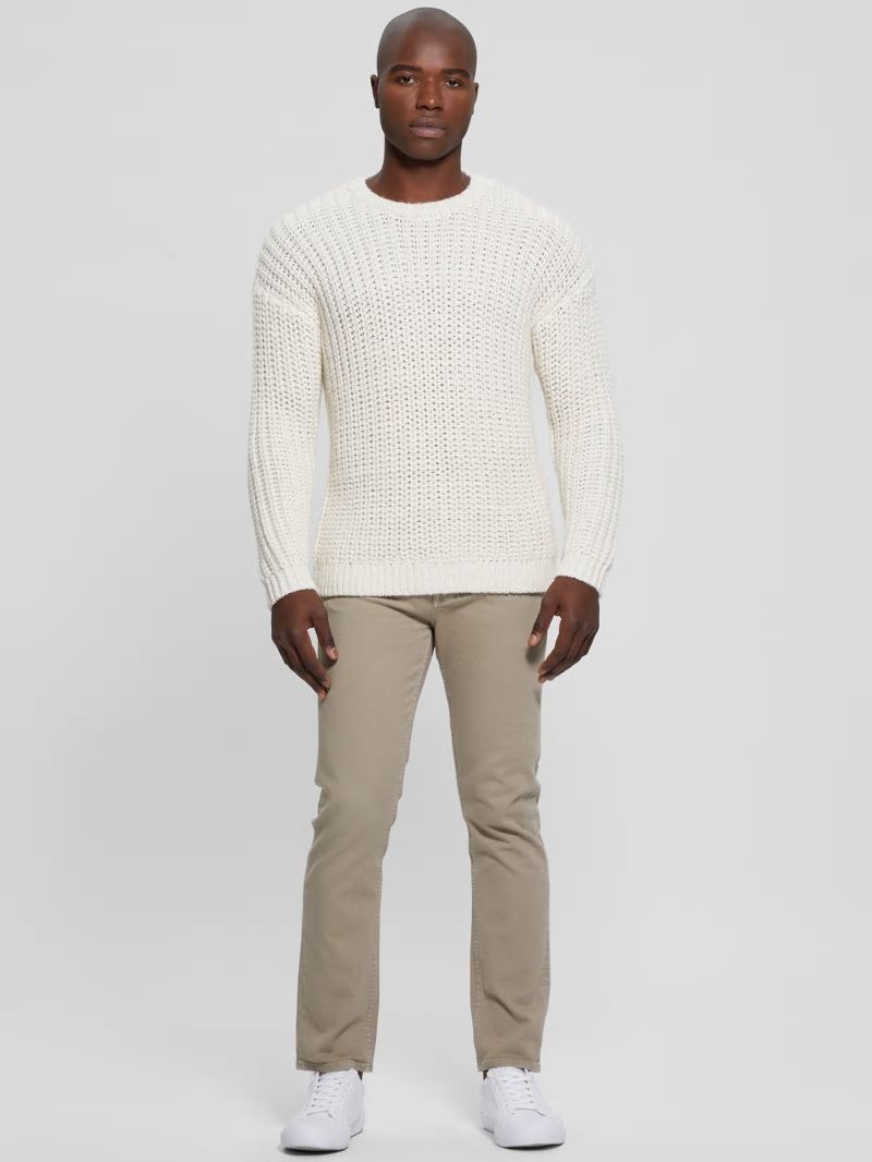 Guess Eco Wool-Blend Grayson Sweater - Quicksand