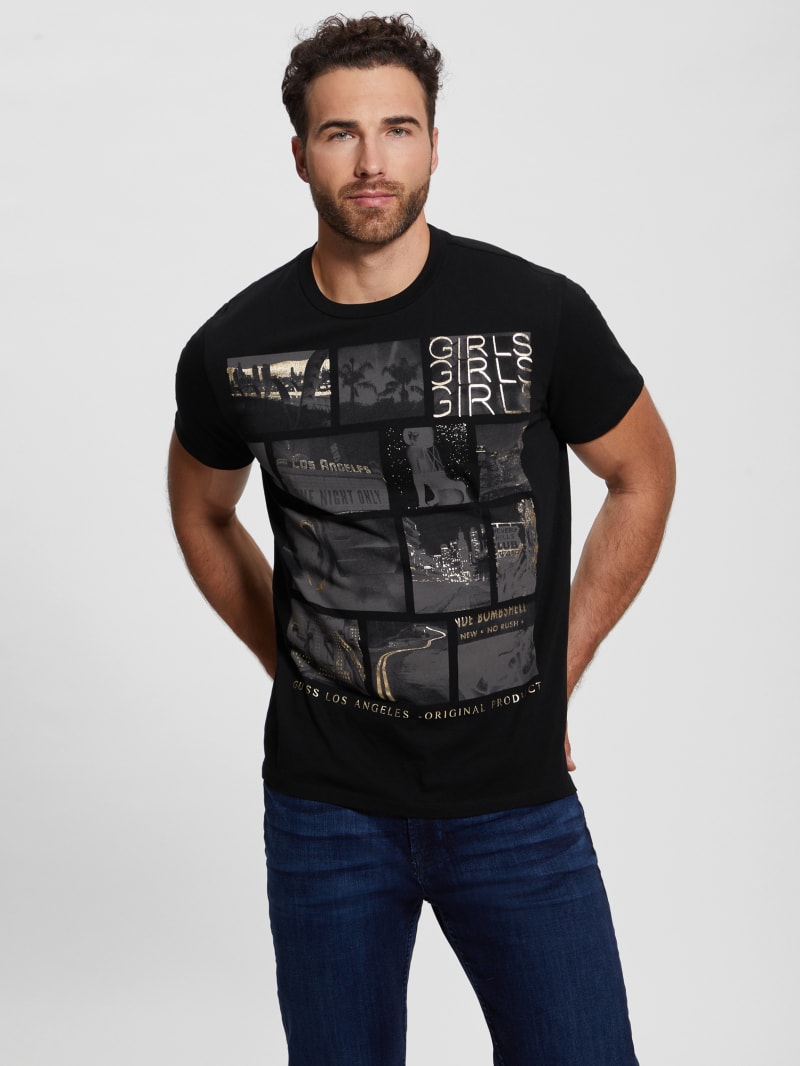 Guess LA Dreams Tee - Black