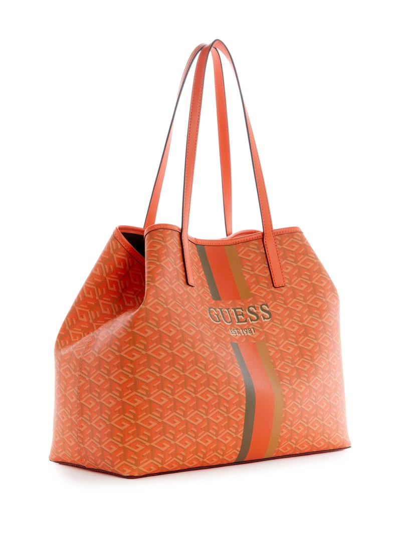 Guess Vikky Large Tote - Orange Logo