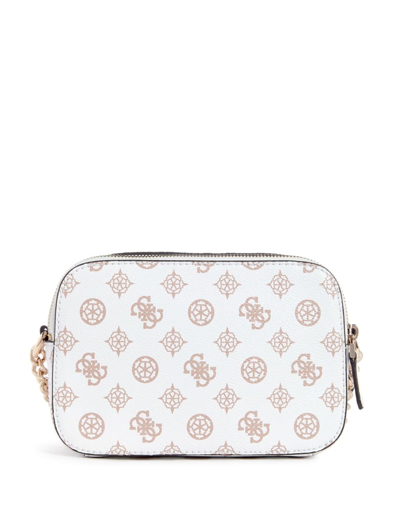 Guess Noelle Peony Logo Camera Crossbody - Willow