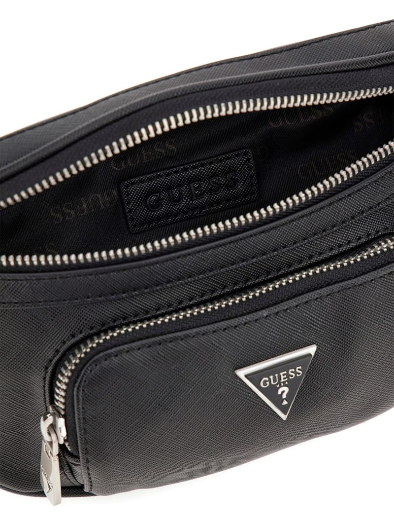 Guess Eco Certosa Compact Bum Bag - Black