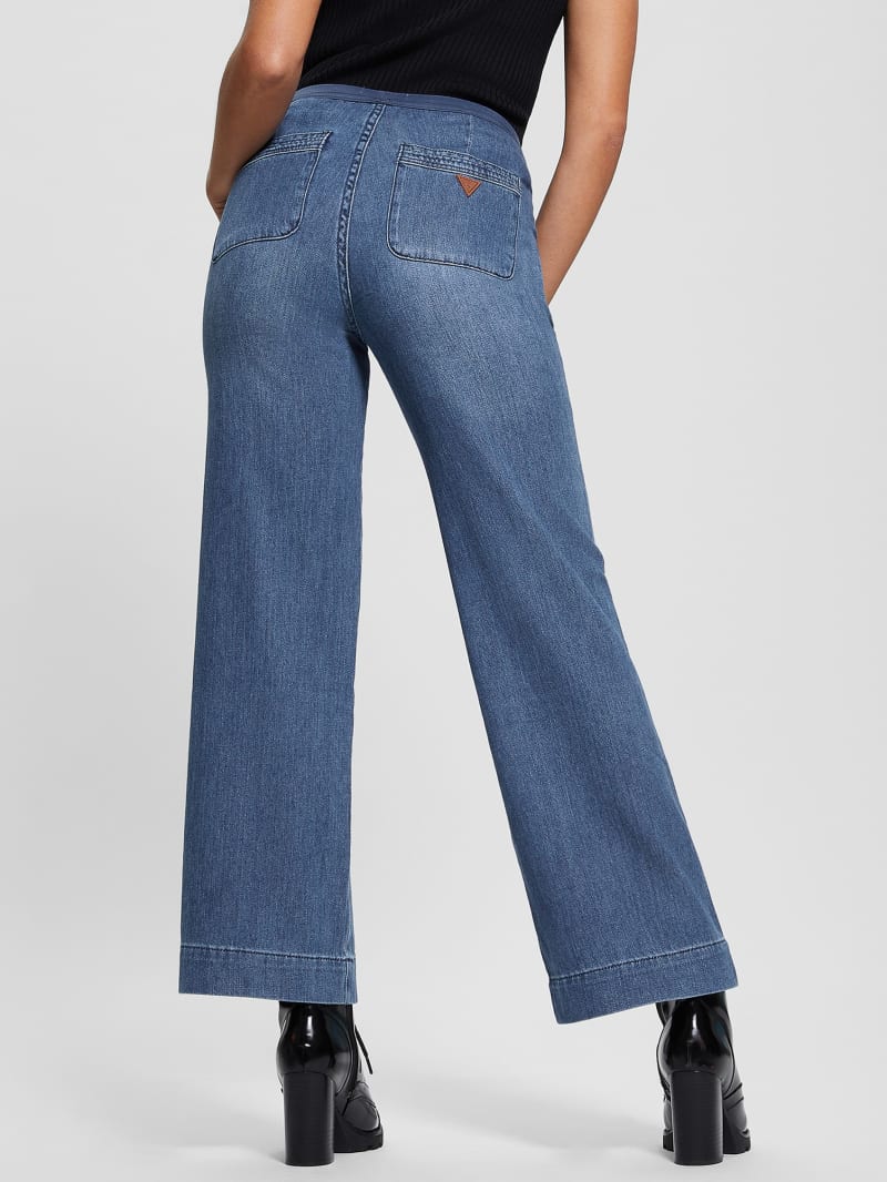 Guess Rina Wide-Leg Jeans - Noka Wash