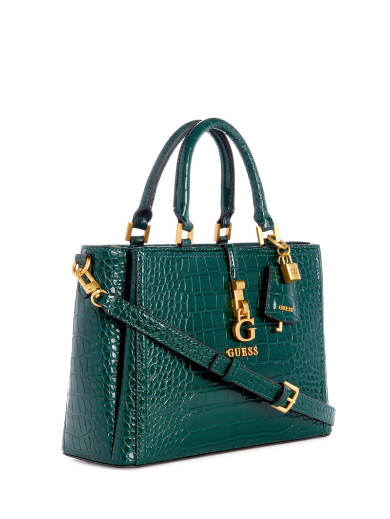 Guess James Girlfriend Satchel - Forest Green