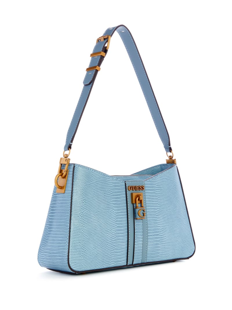 Guess Ginevra Elite Shoulder Bag - Light Denim