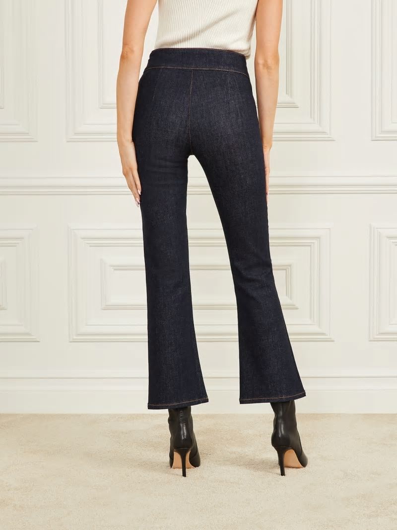 Guess Mia Denim Flare Pant - Hailey Wash