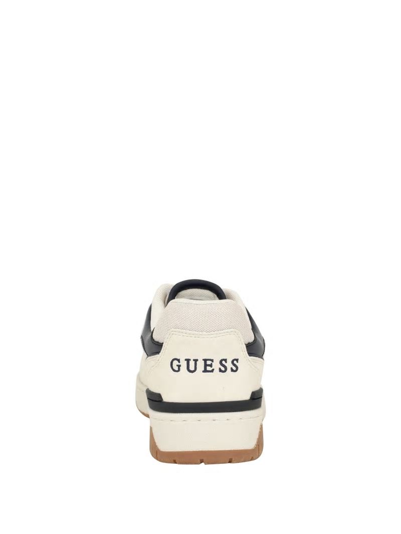 Guess Narsi Logo Sneakers - Taupe Fabric