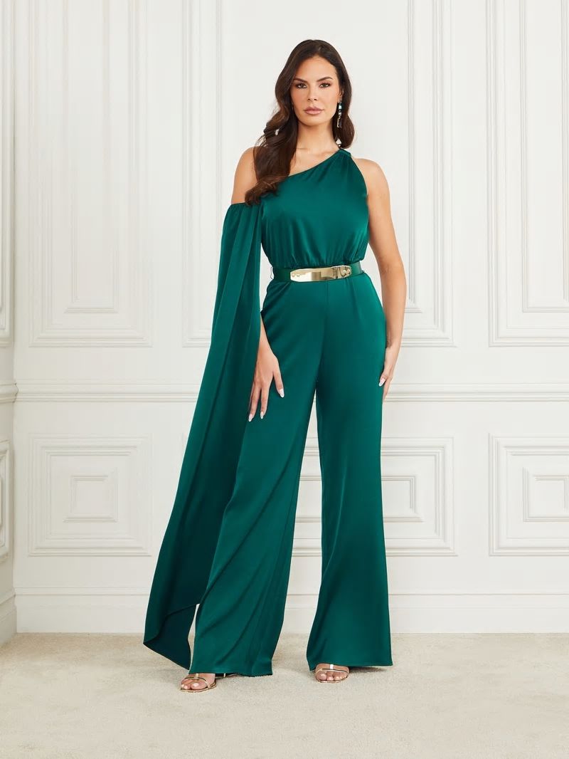 Guess Clara Jumpsuit - Ornate Teal