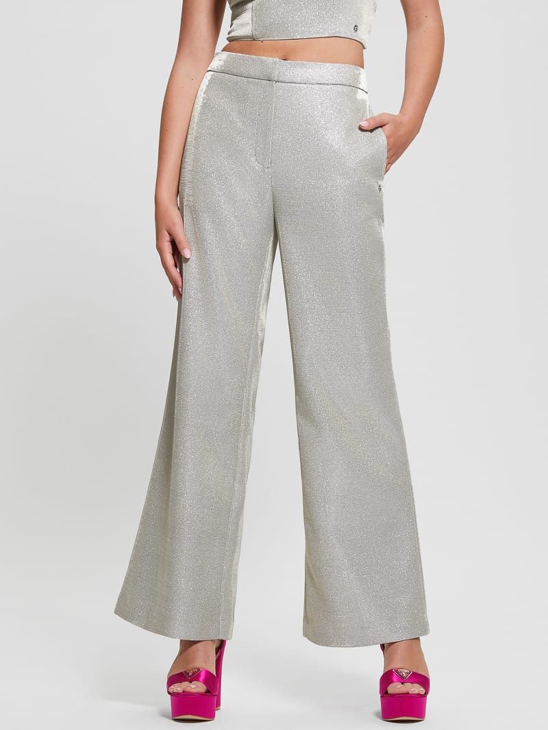 Guess Brisilda Shimmering Pants - Champagne