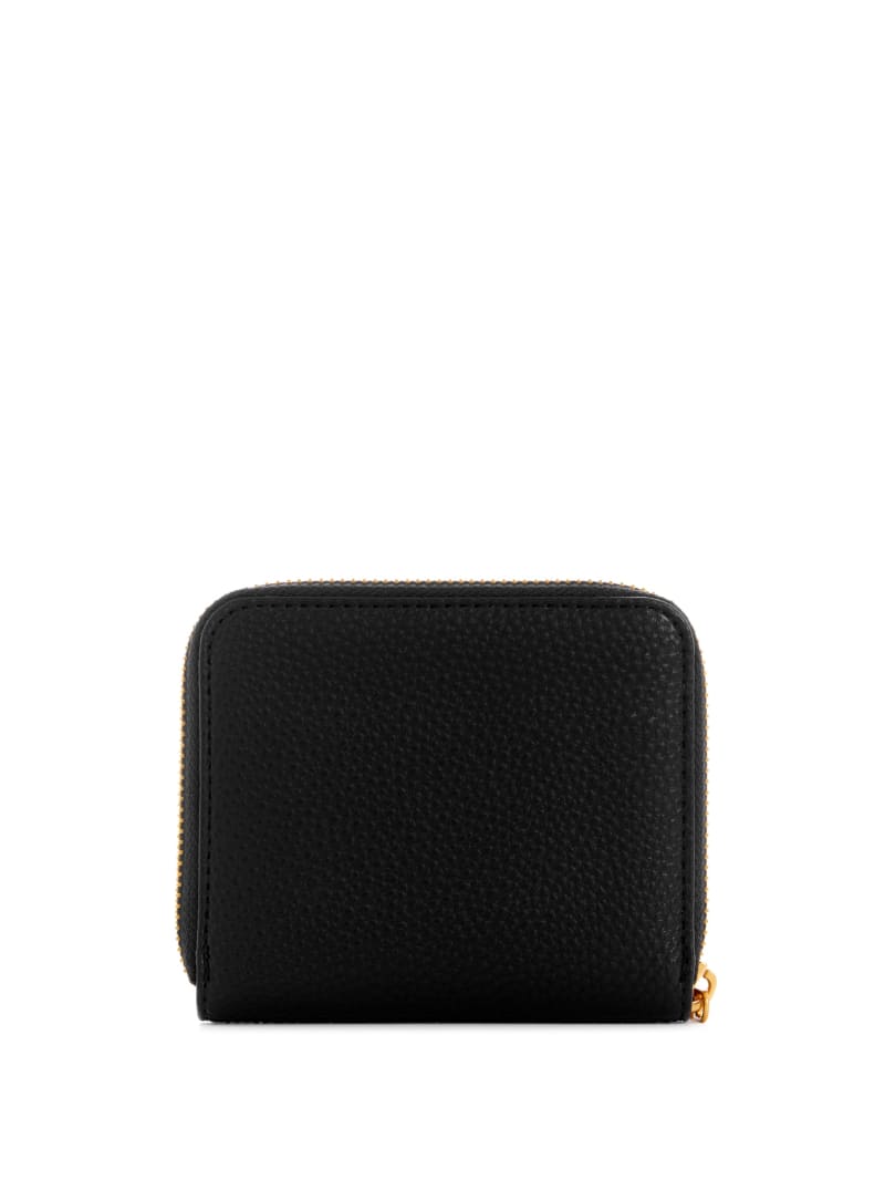 Guess Laryn Small Zip-Around Wallet - Black