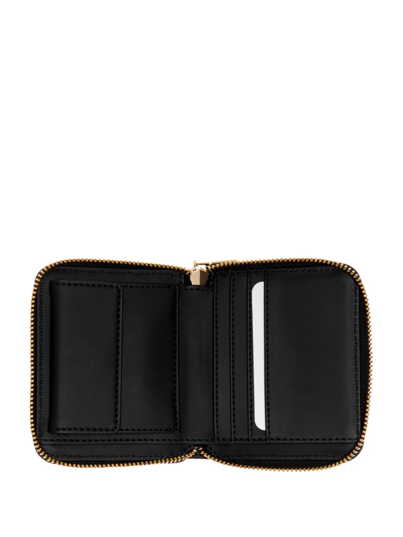 Guess Laryn Small Zip-Around Wallet - Black