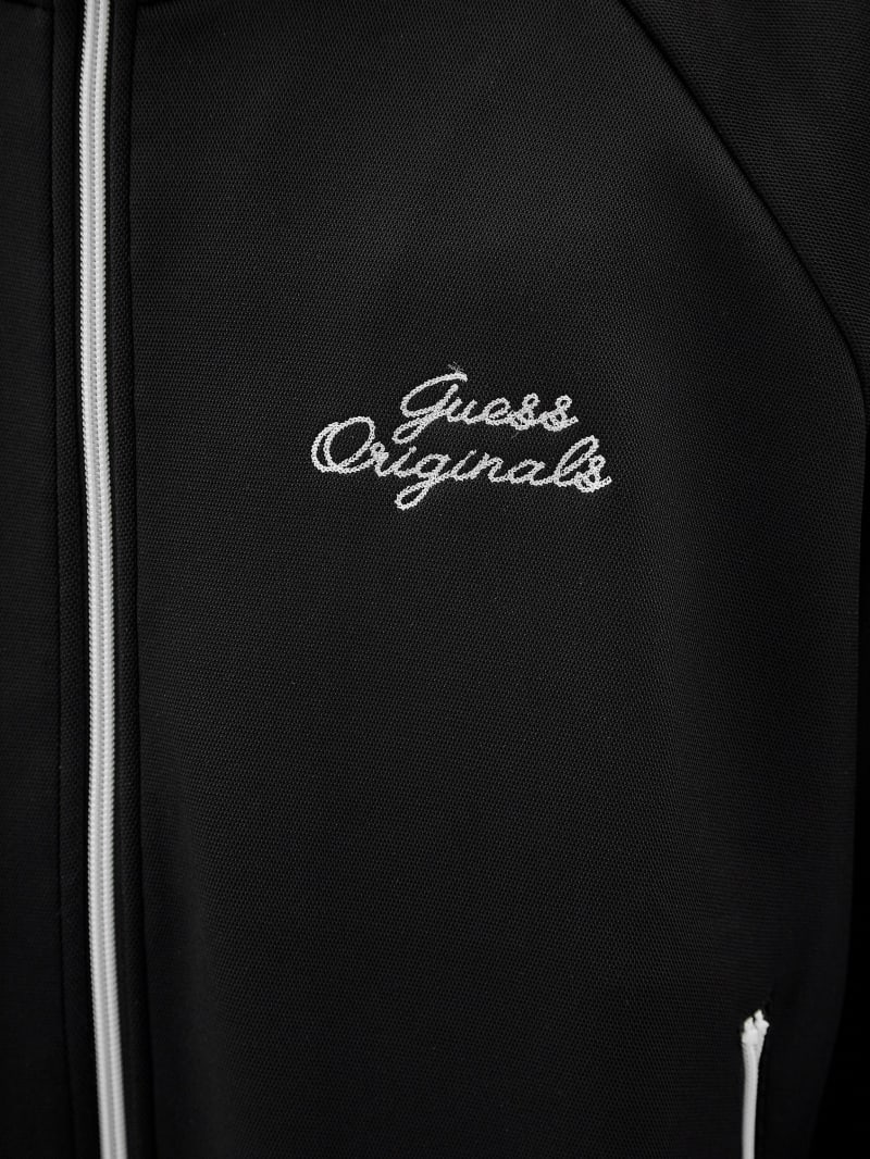 Guess GUESS Originals Eco Tricot Track Jacket - Black