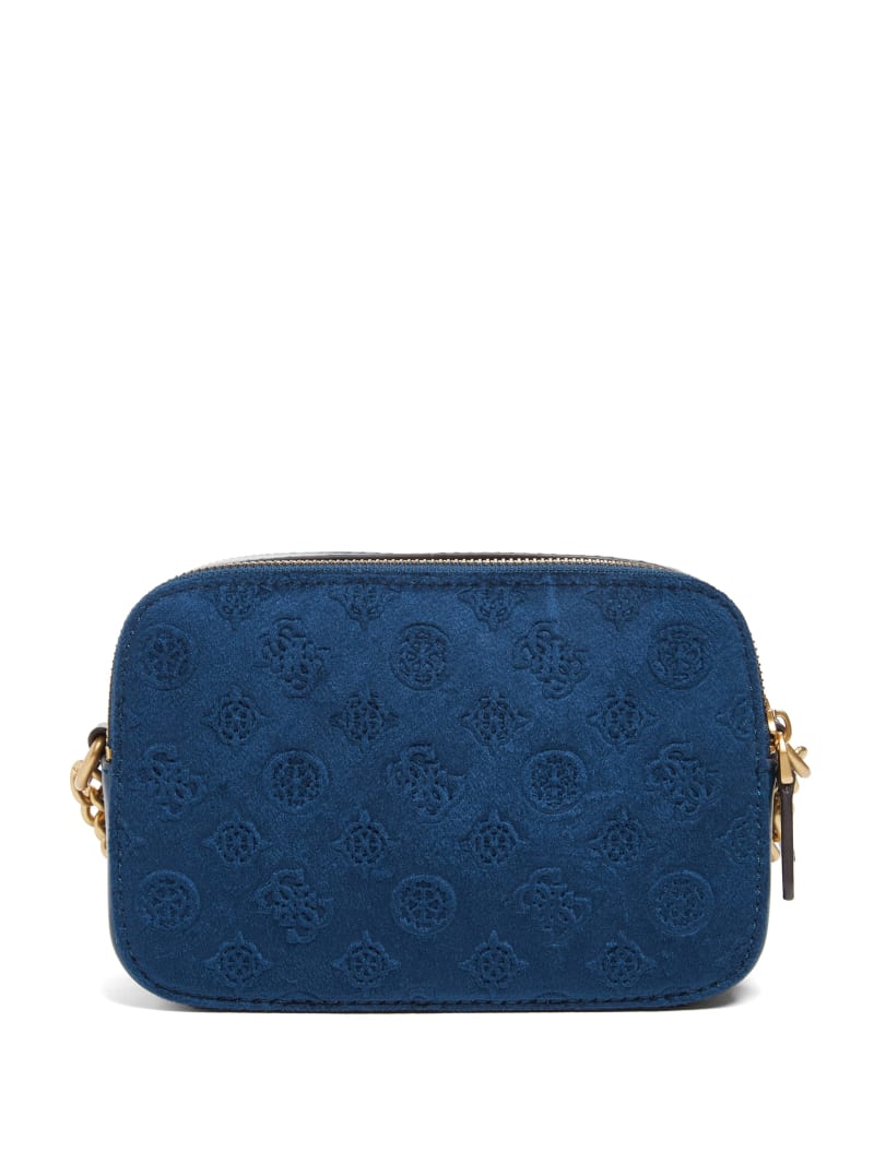 Guess Ales Camera Bag - Navy Blue