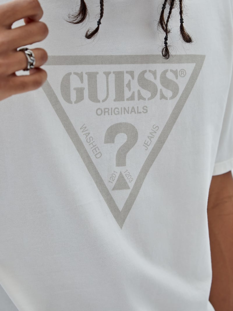 Guess GUESS Originals Triangle Tee - Sandy Shore Multi