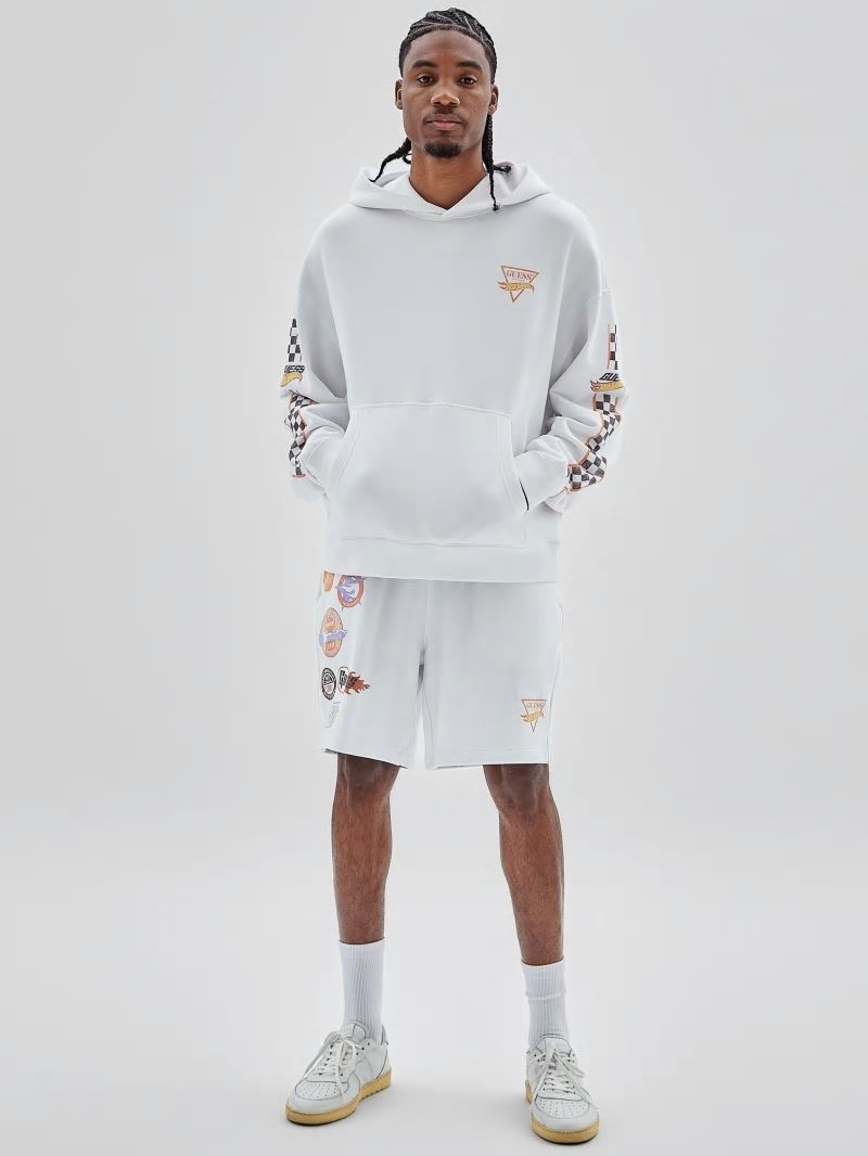 Guess GUESS Originals x Hot Wheels Hoodie - Pure White