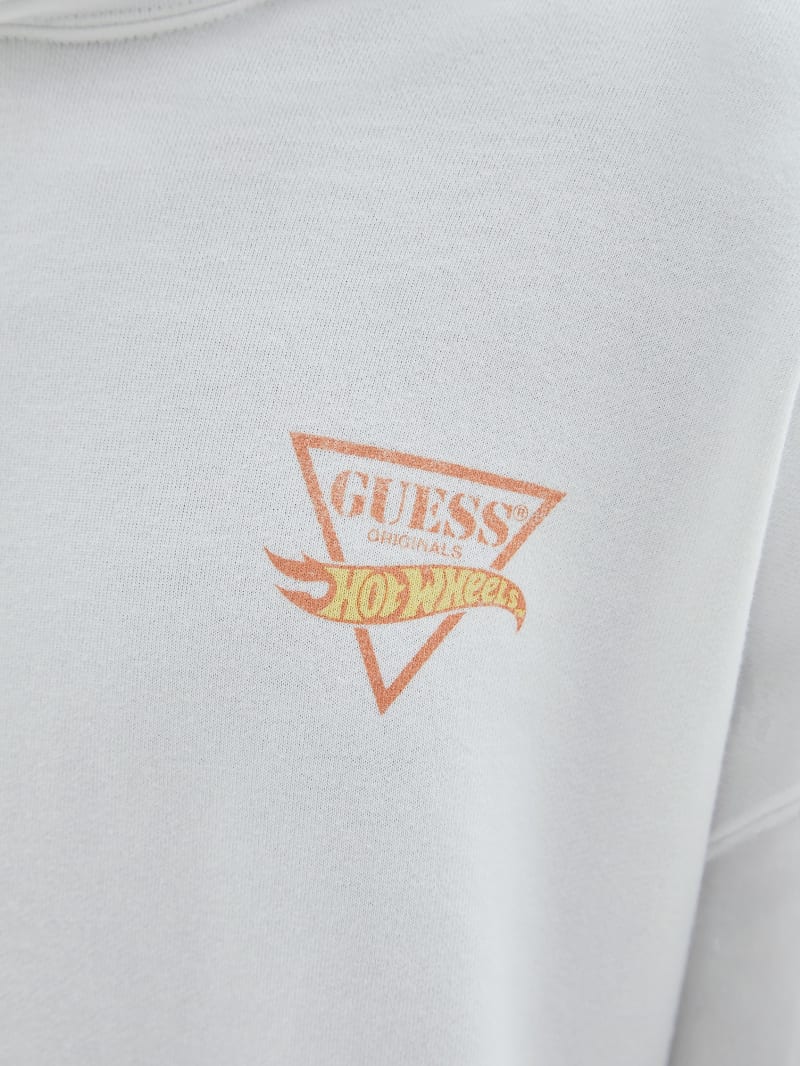 Guess GUESS Originals x Hot Wheels Hoodie - Pure White