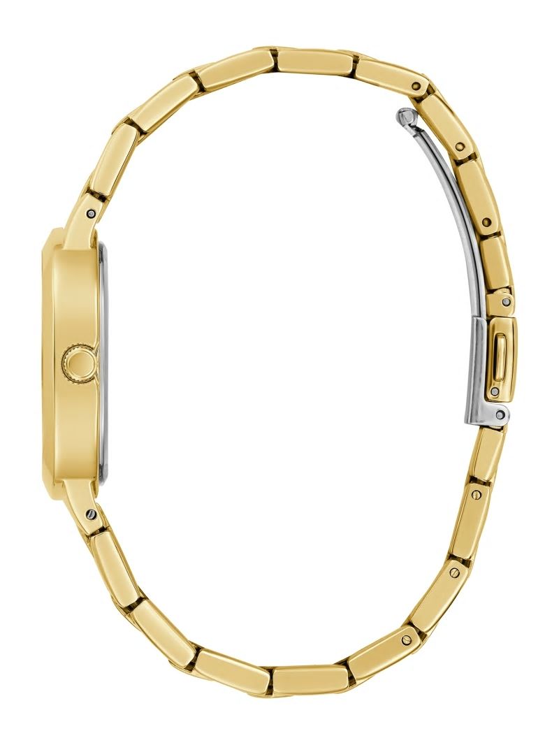 Guess Clash Gold-Tone Analog Watch - Gold