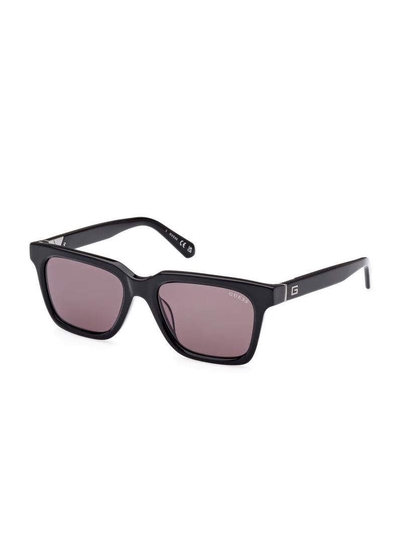 Guess Plastic Square Sunglasses - Black