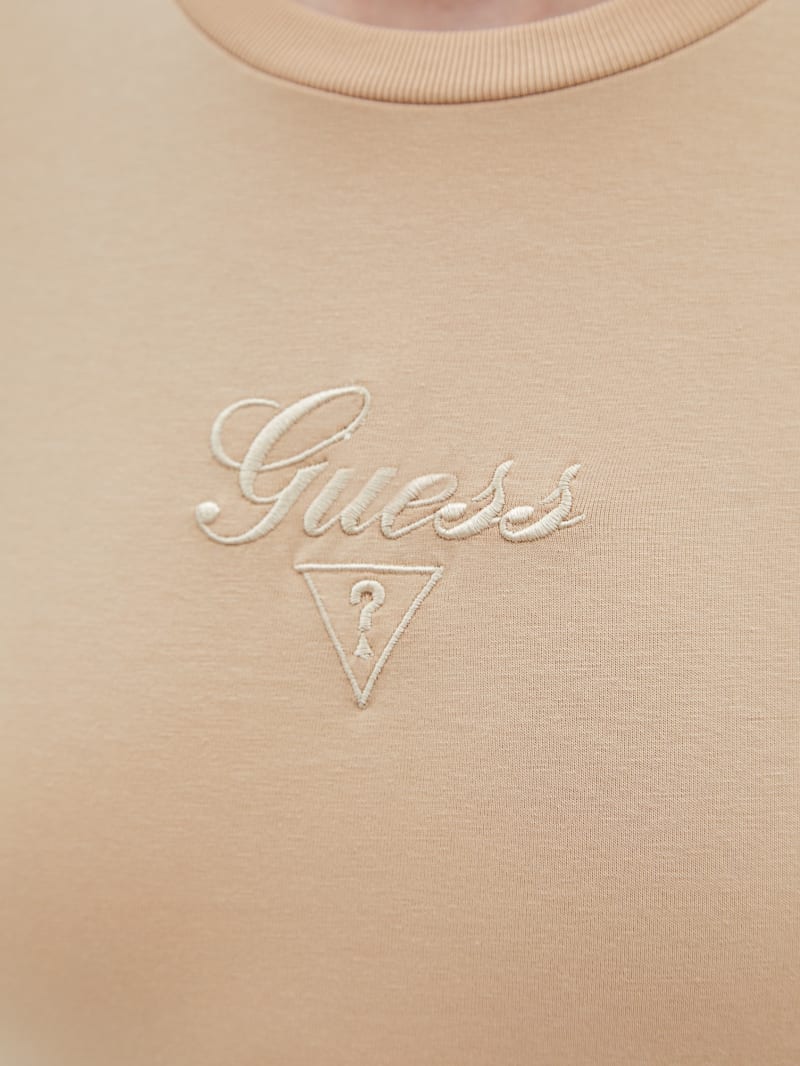 Guess GUESS Originals Logo Baby Tee - Cameo Beige