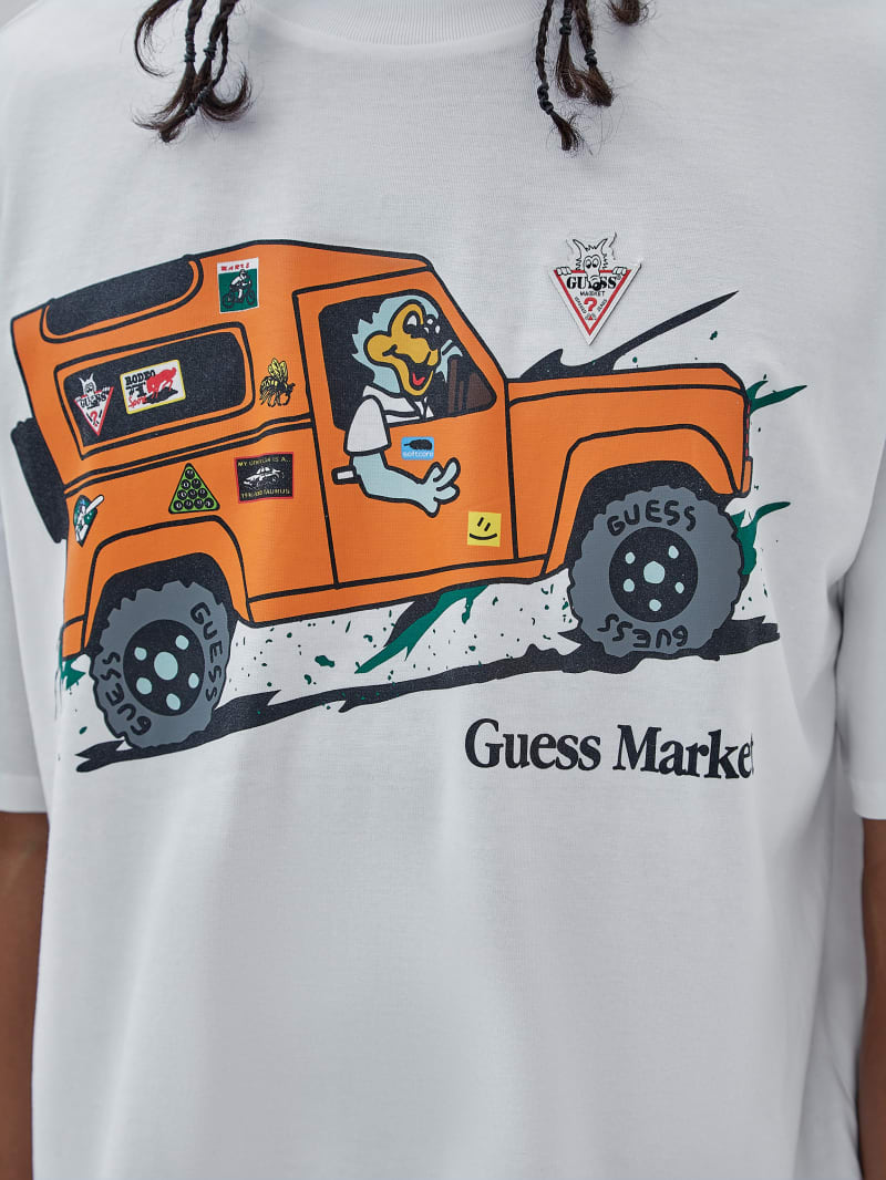 Guess GUESS Originals x Market Rover Tee - Pure White