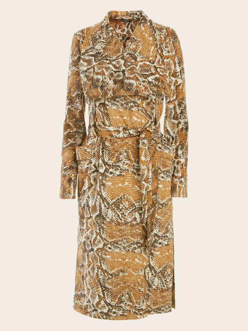 Guess Hudson Snakeskin Printed Cover-Up - Secret Skin Print