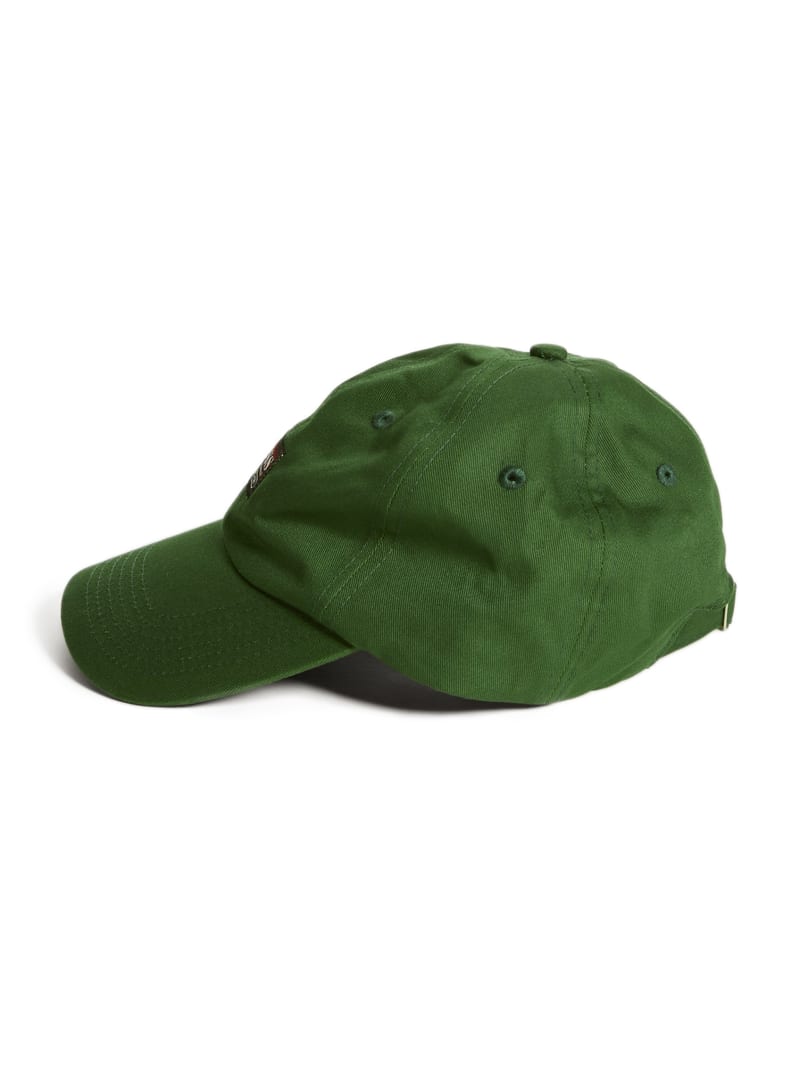 Guess GUESS Originals Dad Hat - Dark 81 Green